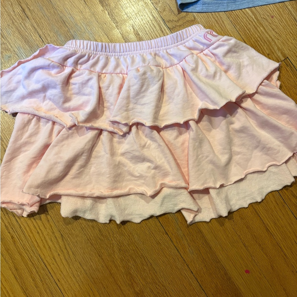 Neon rebels Pink Tiered Ruffle Skirt